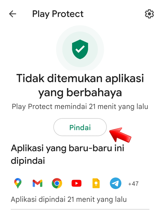 Pindai Aplikasi GoldenRoyal Google Play Protect