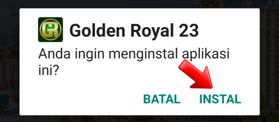 Instal Aplikasi